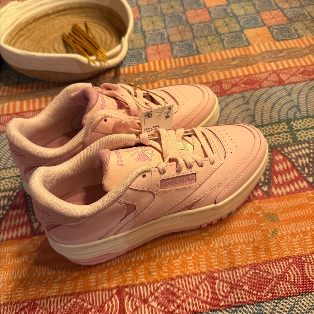 Reebok Women's Soft Pink Sneakers